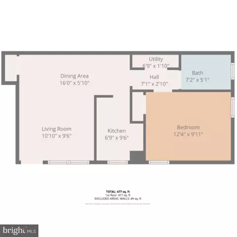 Floorplan - 313 319 2nd Ave, Quantico, VA 22134 photo 1 of 1