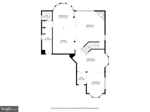 Floorplan - 8798 Dancer Ct, Gainesville, VA 20155 photo 1 of 3
