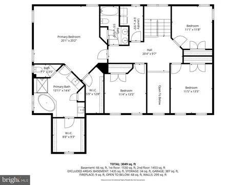 Floorplan - 6913 Bitterroot Ct, Gainesville, VA 20155 photo 2 of 3