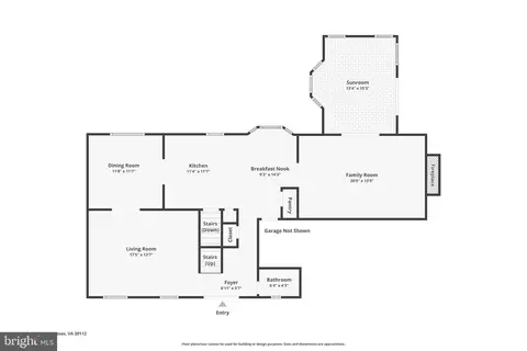 Floorplan - 15139 Eclipse Dr, Manassas, VA 20112 photo 2 of 4