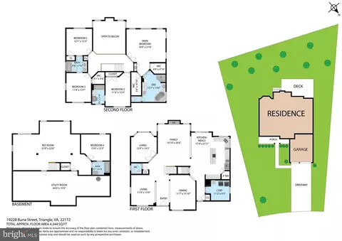 Floorplan - 19228 Buna St, Triangle, VA 22172 photo 1 of 2