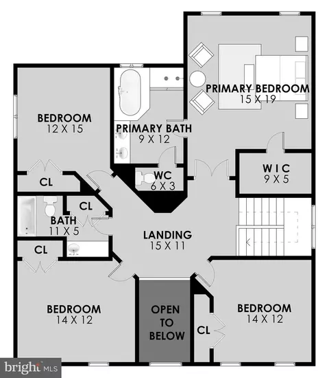 Floorplan - 6910 Bitterroot Ct, Gainesville, VA 20155 photo 3 of 3