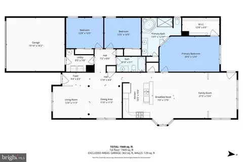 Floorplan - 16441 Sparkling Brook Loop, Dumfries, VA 22025 photo 1 of 2