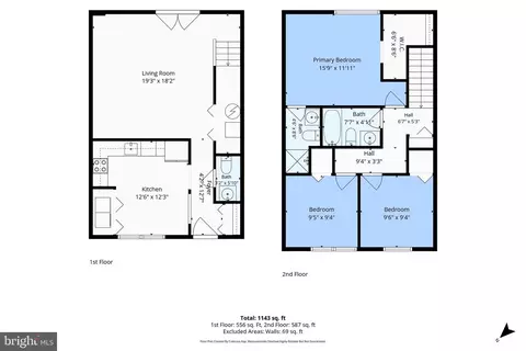 Floorplan - 3601 Wharf Ln, Triangle, VA 22172 photo 3 of 6