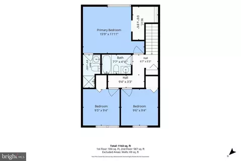 Floorplan - 3601 Wharf Ln, Triangle, VA 22172 photo 2 of 6
