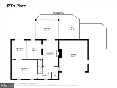 Floorplan - 15803 Edgewood Dr, Dumfries, VA 22025 photo 1 of 3