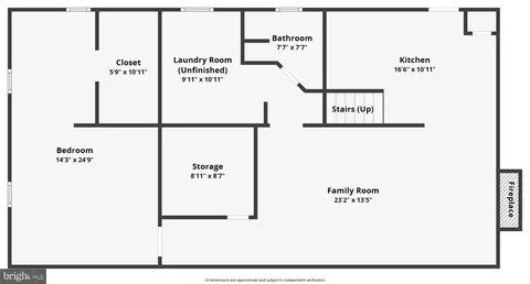 Floorplan - 7707 Huron Dr, Gainesville, VA 20155 photo 2 of 2