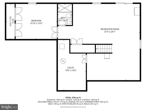 Floorplan - 7658 Bexhill Ct, Gainesville, VA 20155 photo 1 of 4