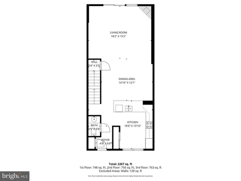 Floorplan - 17455 Kagera Dr, Dumfries, VA 22025 photo 2 of 4
