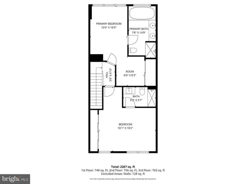 Floorplan - 17455 Kagera Dr, Dumfries, VA 22025 photo 3 of 4