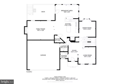 Floorplan - 14189 Clatterbuck Loop, Gainesville, VA 20155 photo 1 of 3