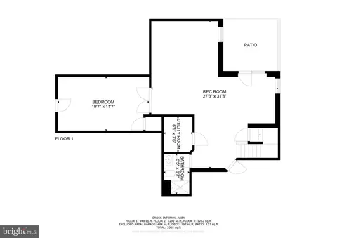 Floorplan - 14189 Clatterbuck Loop, Gainesville, VA 20155 photo 3 of 3