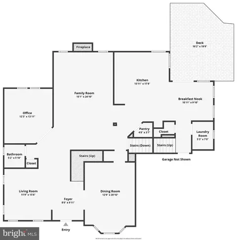 Floorplan - 7858 Meadowgate Dr, Manassas, VA 20112 photo 2 of 3