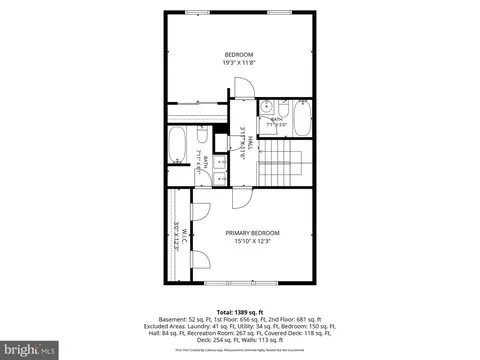 Floorplan - 4238 Ashmere Cir, Dumfries, VA 22025 photo 2 of 4