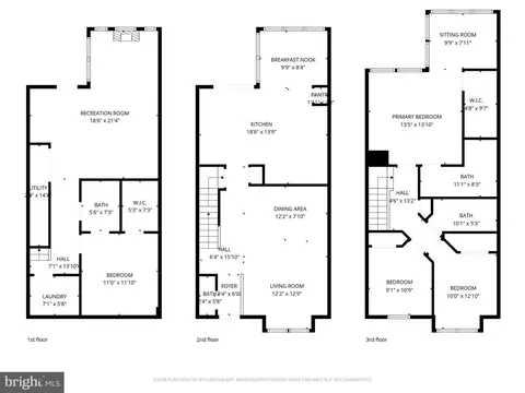 Floorplan - 12302 Darton Woods Loop, Bristow, VA 20136 photo 1 of 4