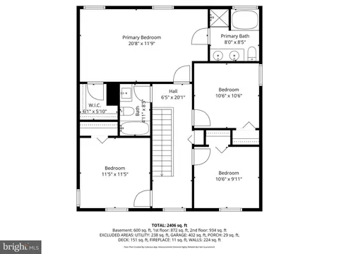 Floorplan - 13596 Dodsworth Dr, Bristow, VA 20136 photo 1 of 4