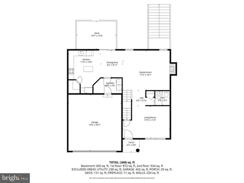 Floorplan - 13596 Dodsworth Dr, Bristow, VA 20136 photo 2 of 4