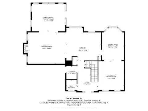Floorplan - 3311 Mccorkle Ct, Triangle, VA 22172 photo 3 of 4