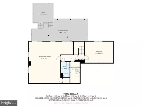Floorplan - 10095 Post Oak Ter, Manassas, VA 20110 photo 4 of 4