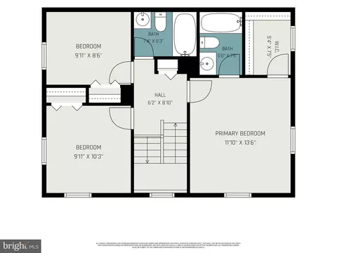 Floorplan - 10100 Tasker Dr, Manassas, VA 20109 photo 2 of 3
