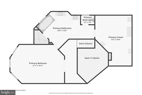 Floorplan - 8701 Sinclair Mill Rd, Manassas, VA 20112 photo 3 of 4
