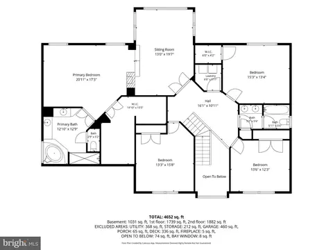 Floorplan - 3364 Logstone Dr, Triangle, VA 22172 photo 3 of 4
