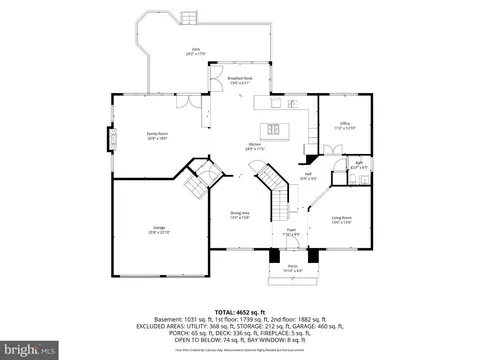 Floorplan - 3364 Logstone Dr, Triangle, VA 22172 photo 2 of 4