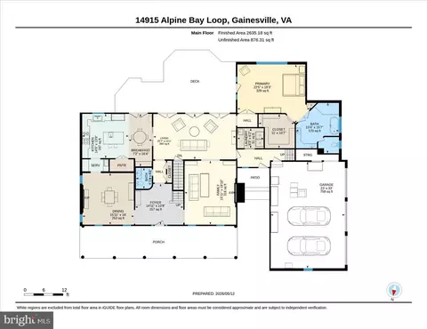 Floorplan - 14915 Alpine Bay Loop, Gainesville, VA 20155 photo 1 of 3