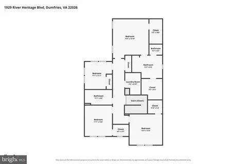 Floorplan - 1929 River Heritage Blvd, Dumfries, VA 22026 photo 3 of 3