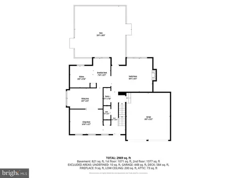 Floorplan - 8209 Sunset Dr, Manassas, VA 20110 photo 3 of 4