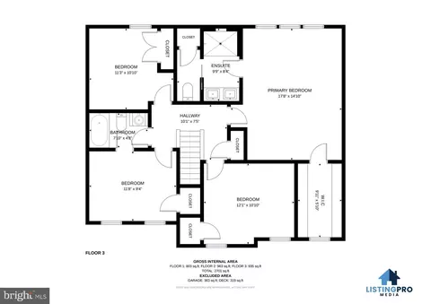 Floorplan - 16270 Gayle Ct, Triangle, VA 22172 photo 2 of 3