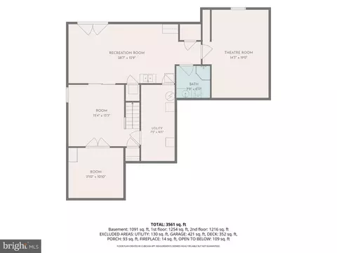Floorplan - 8159 Tenbrook Dr, Gainesville, VA 20155 photo 3 of 4
