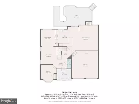 Floorplan - 8159 Tenbrook Dr, Gainesville, VA 20155 photo 2 of 4
