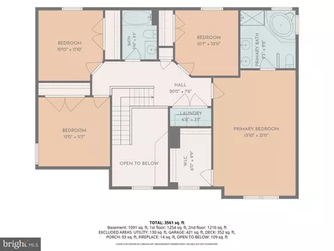 Floorplan - 8159 Tenbrook Dr, Gainesville, VA 20155 photo 1 of 4