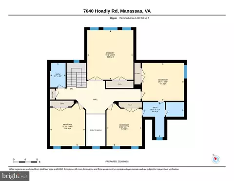 Floorplan - 7040 Hoadly Rd, Manassas, VA 20112 photo 2 of 5