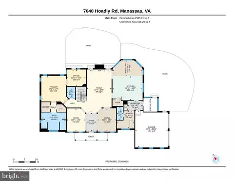 Floorplan - 7040 Hoadly Rd, Manassas, VA 20112 photo 1 of 5