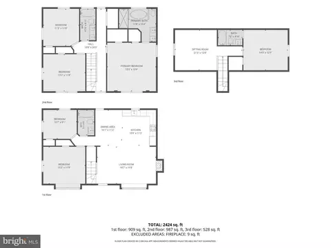 Floorplan - 8323 Rolling Rd, Manassas, VA 20110 photo 4 of 4