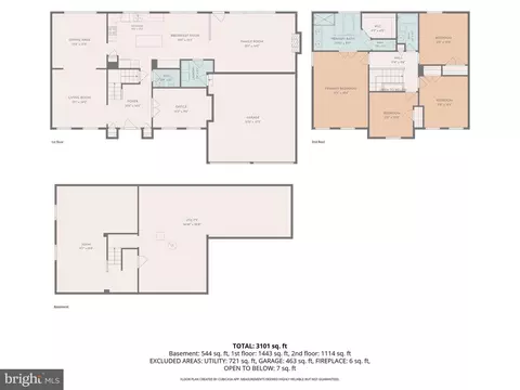 Floorplan - 18892 Leaf Covered Ct, Triangle, VA 22172 photo 4 of 4