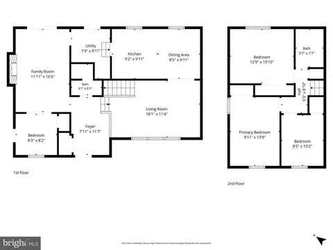 Floorplan - 8212 Macbeth St, Manassas, VA 20110 photo 1 of 3