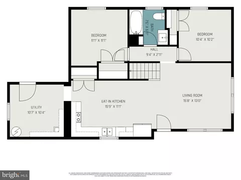 Floorplan - 3179 Oakmont Ave, Triangle, VA 22172 photo 2 of 2