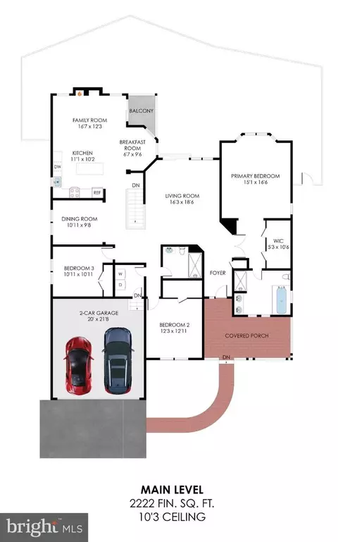 Floorplan - 9450 Raith Ct, Bristow, VA 20136 photo 1 of 3