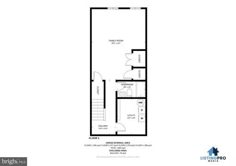 Floorplan - 12835 Mill Brook Ct, Woodbridge, VA 22192 photo 1 of 5