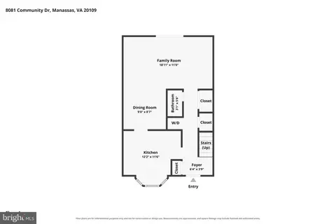 Floorplan - 8081 Community Dr, Manassas, VA 20109 photo 1 of 1