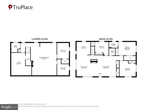 Floorplan - 7704 Huron Dr, Gainesville, VA 20155 photo 1 of 3