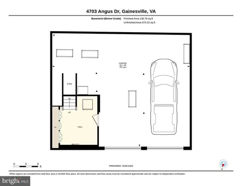 Floorplan - 4703 Angus Dr, Gainesville, VA 20155 photo 2 of 2