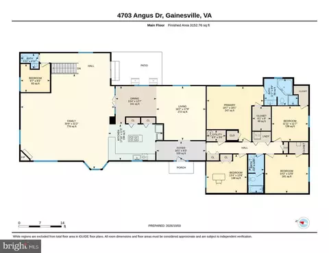 Floorplan - 4703 Angus Dr, Gainesville, VA 20155 photo 1 of 2