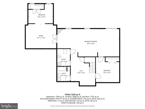 Floorplan - 6367 Etheridge Ln, Manassas, VA 20112 photo 2 of 8