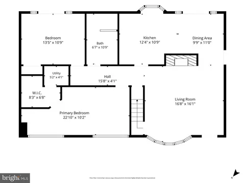 Floorplan - 18323 Sharon Rd, Triangle, VA 22172 photo 2 of 3