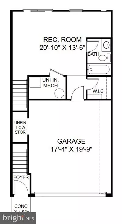 Floorplan - 8745 Noether St, Manassas, VA 20109 photo 1 of 3