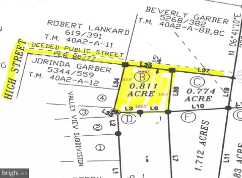 lot B High St, Timberville, VA 22853